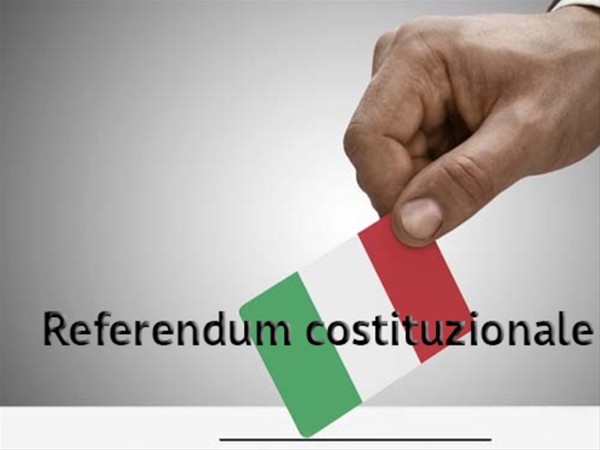 REFERENDUM COSTITUZIONALE DEL 29 MARZO 2020