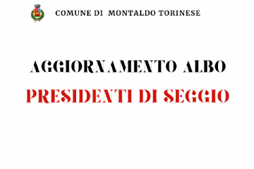 Aggiornamento albo presidenti di seggio