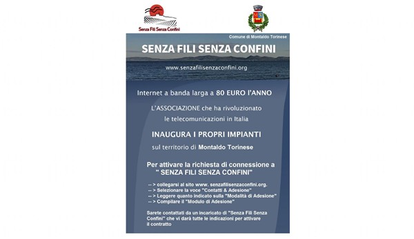 COME ABBONARSI A "SENZA FILI SENZA CONFINI" PER INTERNET
